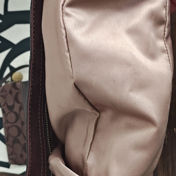 Coach Zoe Patchwork Shoulder Bag - Picture 13 of 16